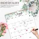 2026-2027 Wall Calendar Extra Large 22"x17", 2026 Wall Calendar 18 Month from January 2026 to June 2027, Hanging Wall Calendars 2026-2027 with Twin-Wire Binding for Home Office Planning Organizing