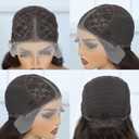 Veally Body Wave Highlight Lace Front Wigs for Black Women 13X4X1 HD Transparent Lace Front Wigs with Pre Plucked Natrural Hairline and Baby Hair for Women (Brown Mix Blonde)