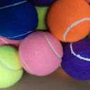 Tennis Balls, 18 Pack Training Tennis Balls Practice Balls with Mesh Bag for Easy Transport, Pet Dog Playing Balls, fit for Beginner Training Ball