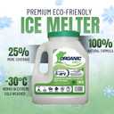 Ice Melt Safe for Concrete, Sidewalks, and Driveways  PetFriendly Snow Salt and Ice Melter – Organic Melt Granular DeIcing Product  EcoFriendly, 5kg (11lbs) Shaker Jug