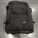 Carry on backpack with wheels, Rolling backpack with Dry-Wet Pocket, TSA Lock, Laptop Compartment, Water-Resistant for Men Women, Work, Air Travel3-Piece Set-Includes Toiletry & Storage Bag (Black-two)