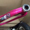 Schwinn Roadster Bike for Toddler, Kids Classic Tricycle, Low Positioned Steel Trike Frame w/ Bell & Handlebar Tassels, Rear Deck Made of Genuine Wood, Boys and Girls Ages 2-4 Year Old, Bright Pink