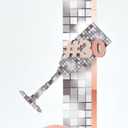 Cheerland 30th Birthday Photo Frame Happy 30th Party Favors Disco Ball Pastel Pink Silver Champagne Photo Props Milestone Anniversary Success Party Decorations Backdrop Supplies