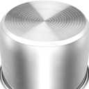 Stainless Steel Inner Pot for Instant Pot 6QT, Upgrade Replacement Pot for Instant Pot 6 Quart, Food Grade 304 (18/8) Stainless Steel Insert for Instantpot with Thick Bottom, Non-Toxic (No Teflon)