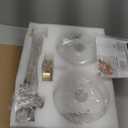 Modern Gold Pendant Lights Kitchen Island (7.2-Inch, 2 Pack), Mid Century Globe Milk Glass Pendant Light Fixtures, Brass Hanging Island Lights for Kitchen Island Dining Room (Bulbs not Included)