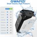 1.2HP Whole House Variable Speed Water Pressure Booster Pump 90PSI 115V Automatic Penmanent Mangnet Motor Constant Pressure 1500GPH Wireless App Control for Home House Villa Apartmen