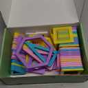 Rurvale 100Pcs Magnetic Tiles, Magnet Blocks for 3 4 5 6 7 8 Year Old Boys Girls, Learning Educational STEM Toys for Toddlers 3-5, 4-8, Building Blocks for Kids Ages 3+ Birthday Gifts