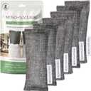 Moso Natural Shoe Deodorizer Inserts (3 Pack) Charcoal Odor Absorber