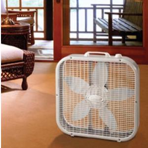 Lasko Air Circulating Box Fan 3733, White
