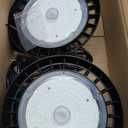 LED High Bay Lights 180W UFO Shop Lights 32400 LM 6000K Commercial Bay Lighting Fixture IP65 5ft Cable Plug & Play for Warehouse Factory Garage Workshop Barn 2 Pack