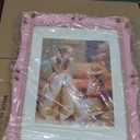 SIMON'S SHOP 11x14 Picture Frame Matted to 8x10, Vintage Poster Frames for Gallery Wall Display, Pink Photo Frames 11x14 with Mat, Antique Home Dcor