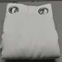 Joydeco Curtains 84 Inches Long 2 Panels Set, Thermal Insulated Long Curtains& Drapes 2 Burg, Room Darkening Drapes for Bedroom Living Room Window (Pure White, W52 x L84 Inch)