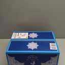 Fanquare 21-Piece Colorful British Porcelain Tea Sets, 6 Cups and Saucers Set for Party, Rainbow Sprinkle Sugar Pattern Coffee Set for Adults, Birthday, Holiday, Celebrations