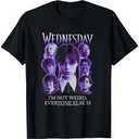 Wednesday I'm Not Weird Everyone Else Is Quote Comfort Colors Adult Heavyweight T-shirt Small