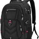 Men's Waterproof 17.3 Inch Laptop Backpack with USB Charging Port Large Capacity 17 Inch Business Travel College