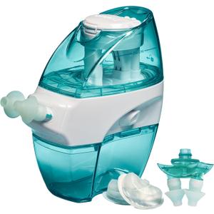 Navage Multi-User Sinus Rinse Irrigation System Bundle - Congestion Relief, Saline Nasal Rinse Kit with 1 Nose Cleaner, 30 Salt Pods, and Extra Nasal Dock and Pair of Nose Pillows