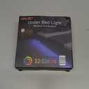 WILLED RGB LED Strip Lights, Under Bed Light Motion Activated Sensor, RF Remote Control with Timer, Color Changing Strip Lighting for Bed, Stairs, Shelf, Desk, Cabinet and Party Decoration (RGB (Red, Green, Blue))