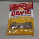DAVID Roasted and Salted Spicy Queso Jumbo Sunflower Seeds, Keto Friendly, 5.25 oz, 12 Pack (Best Before Nov. 16, 2026)