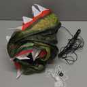 Joiedomi Animated Halloween Inflatable Outdoor Decorations, Trunk or Treat Car Decorations, Blow Ups Animated Dinosaur with LEDs for Halloween Yard Decoration