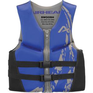 Airhead Swoosh Kwik-Dry Neolite Life Jacket, US Coast Goard Approved Type III Life Jacket, Adult and Youth Sizes, XX-Large