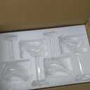 4 Pack Bird Cocktail Glasses, 160ml/5.4 Oz Bird Shaped Martini Glass, Clear Fancy Drinking Glasses, Unique Wine Glasses for champagne, Mixed Drinks, Party, Wedding and Home decor