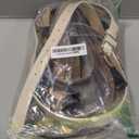 VONMELLI 4 Pack Womens Thin Leather Belt Skinny Waist Belts for Women Fashion Jeans Dress with Gold Buckle (Fit Waist Size 39"-45", Black+ Light Brown+ Coffee+ Beige)