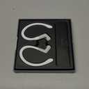 Gcioii Memory Titanium Alloy Ear Hooks for AirPods Pro 3, AirPods Pro 2, AirPods Pro & AirPods 3, Anti-Slip Sport Accessories [Added Anti-Lost Lanyard] Comfortable Secure Fit, White