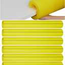 Hanaive Yellow 6 Pcs 40 x 2. 4 x 1 Inch Pipe Insulation Foam Tube Pre Slit Clamp Foam Noodles for Padding Jumbo Pool Noodles Large Tube for Swimming Floating Craft Projects Padding Bumper