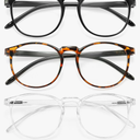 IBOANN Iconic Blue Light Glasses for Woman - Computer Glasses 99% Blue Light Blocking - Anti Eyestrain & UV Glare Protection