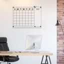 Acrylic Dry Erase Calendar for Wall 23x16 Clear Acrylic Wall Calendar White Board Calendar Home Office