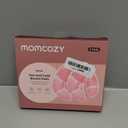 Momcozy Larger Breast Therapy Packs, Hot and Cold Breast Pads with 2 Soft Covers, Breastfeeding Essentials, Postpartum Recovery, 2 Pack, Pink
