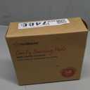 Organic Nursing Pads - 14 Washable Breast Pads for Breastfeeding, Wash Bag, Viscose Derived from Bamboo Reusable Nipple Covers for Breastfeeding Essentials, Soft & Absorbent (Earth, L 4.8")