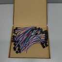 mxuteuk 20 Pairs 22 AWG JST SM Plug 5 Pin Male to Female LED Wire Connector Adapter Electrical Cable 150mm for 3528 5050