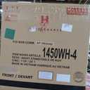 Lexicon Bertillon 2-Drawer Nightstand, White/Metallic Gray