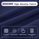High Back Patio Chair Cushions, 21x20 Waterproof & Fade-Resistant Outdoor Dining Chair Cushions, Indoor/Outdoor High Back Cushion, Seat Pad for Glider and Lawn Chair, Navy Blue