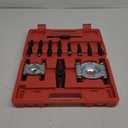 12pcs Bearing Separator Puller Set, Heavy Duty 5 Ton Capacity 2" and 3" Bearings Splitters Puller Kit (red)