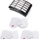Artraise 1+3 Pack Filters for Shark Vacuum Filter Replacement, fit Navigator Lift Away NV350 NV351 NV352 NV355 NV356E NV360 NV370 UV440 UV490 UV540 CU500 Cleaner, Compare to Parts XFF350 & XHF350