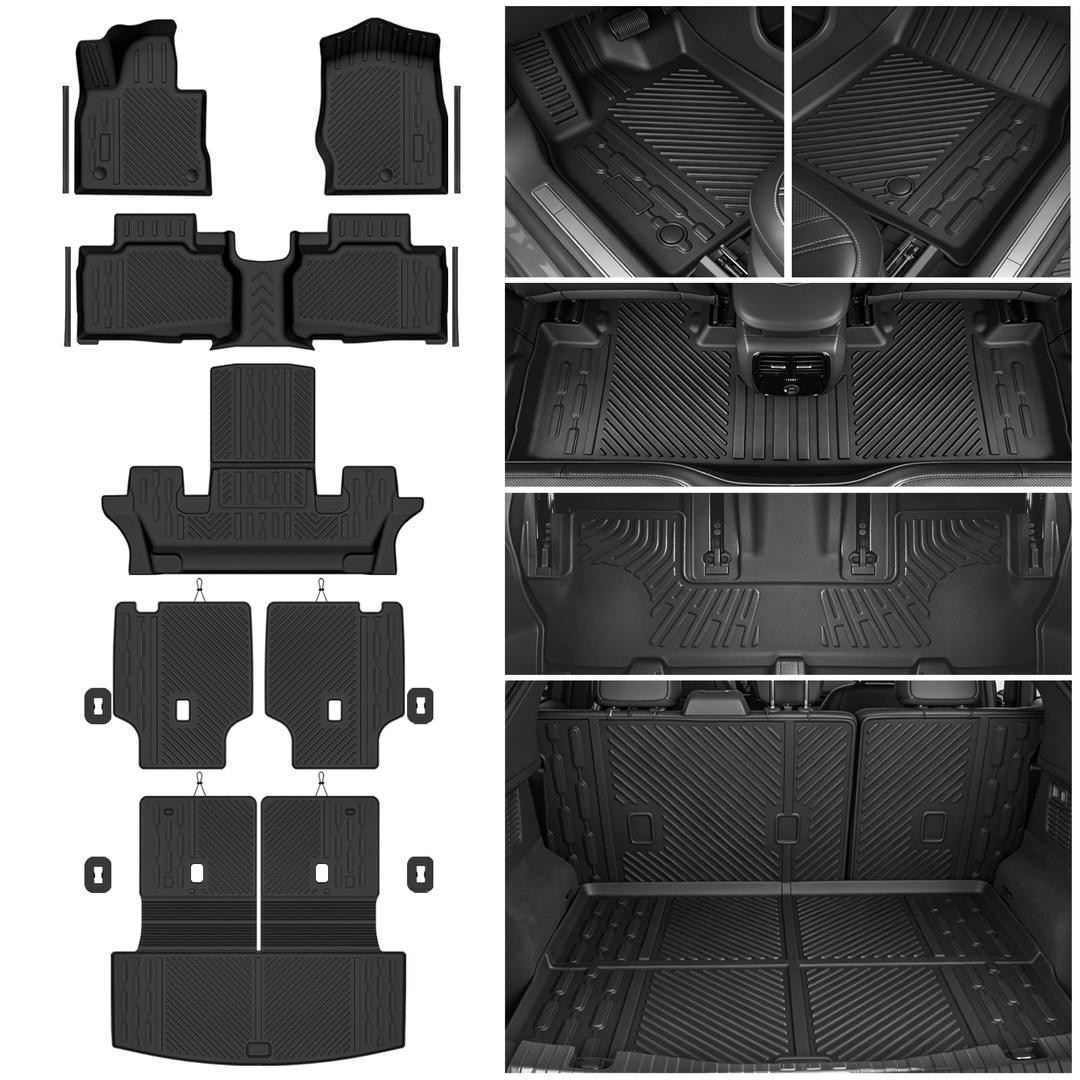 All Weather Floor Mats for 2015-2026 Ford Edge
Custom Fit for Ford Edge TPE Floor Mats, Cargo Mat, Backrest Mats, Door Sill Guards Accessories