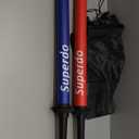 Superdo Foam Sword Practice Swords Sparring Training Stick (Double Pack) (red-blue)