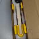 Tevlaphee Steering Wheel Lock - Heavy Duty Antitheft Device and Car Security Lock with Adjustable Locking and 3 Keys - Great Vehicle and Truck Deterrent (Yellow)