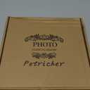 potricher Large Photo Album Self Adhesive 4x6 5x7 8x10 Pictures Linen Cover 40 Blank Pages Magnetic DIY Scrapbook Albums with A Metallic Pen (Beige)