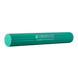 THERABAND FlexBar, Tennis Elbow Therapy Bar, Relieve Tendonitis Pain & Improve Grip Strength, Resistance Bar for Golfers Elbow & Tendinitis, Green, Medium, Intermediate