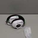 Wireless Gaming Headset with Noise Canceling Microphone for PC, PS5, PS4, Switch, Mac, 2.4 GHz Wireless & Bluetooth 5.4 Gaming Headphones, Cool RGB Lighting, 50Hr Battery, 50mm Drivers(White Black)