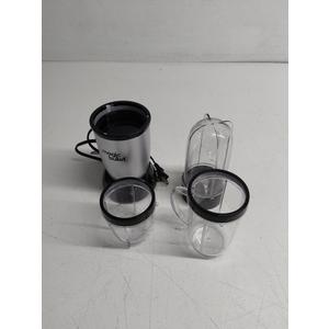 Magic Bullet Blender, Small, Silver, 11 Piece Set
