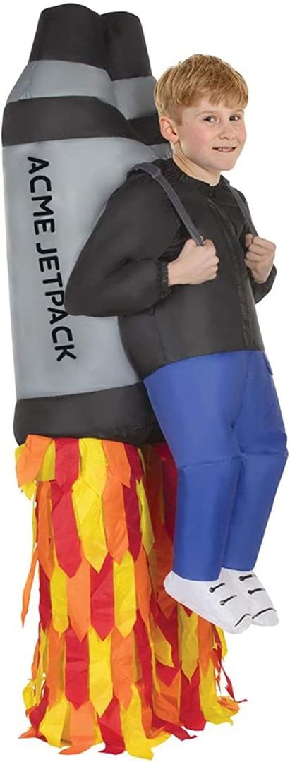 Morph Jet Pack Inflatable Costume Kids, Blow Up Costumes for Kids, Boys Inflatable Costume, One Size 