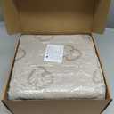 FXW Washable Pee Pads for Dogs, Puppy Pads with Super Absorbent, Specifically Designed for 24inch Cages, 17" x 23" Rectangle, Khaki, 2 Packs