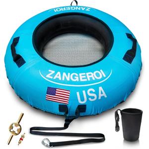 River Tube for Floating Heavy Duty Rubber River Tube, Sledding Float | Pool Closing Inner Tube | Truck Inner Tubes (Blue)