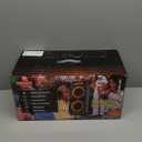 Portable Bluetooth Speaker: 240W Peak Powerful Loud Sound Deep Bass Wireless Boombox Large Subwoofer 15 Hours Battery Life Fast Charging with Led Light Show for Party Outdoor Camping Backyard (Black)