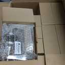 10 Pack Privacy Door Levers Brushed Nickel Door Handles, Wave Style Reversible Keyless Door Handles, Heavy Duty Interior Door Knobs for Bedroom Bathroom Doors