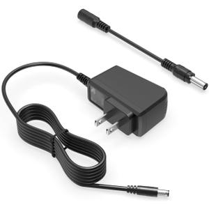 Superer 10V Charger Replacement for Bissell Pet Stain Eraser 2054 2837 2003 2002 20037 PowerBrush Plus 3180 3182 Cordless Handheld Portable Carpet Cleaner Vacuum 1611736 1627267 AC Adapter Power Cord
